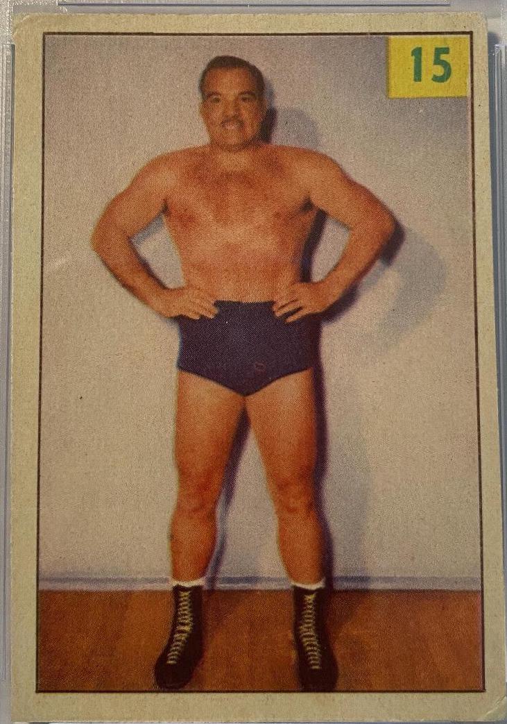 Whipper Watson #15 Wrestling Cards 1955 Parkhurst