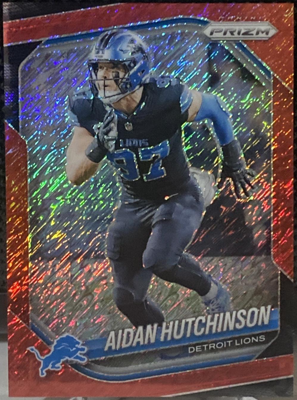 Aidan Hutchinson [Red Shimmer] #210 Prices | 2025 Panini Prizm
