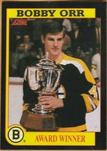 Award Winner Hockey Cards 1991 Score Bobby Orr