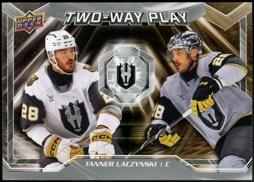 Tanner Laczynski #TWP-7 Hockey Cards 2024 Upper Deck AHL Two-Way Play