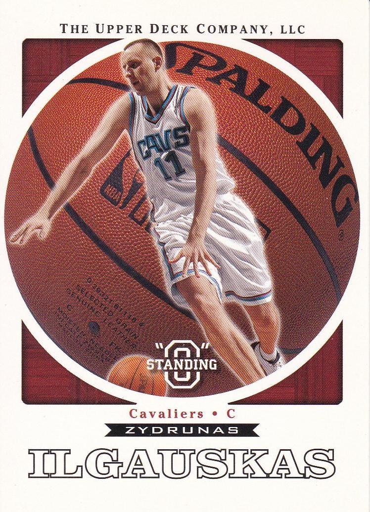Zydrunas Ilgauskas #11 Basketball Cards 2003 Upper Deck Standing O
