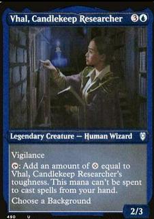 Vhal, Candlekeep Researcher