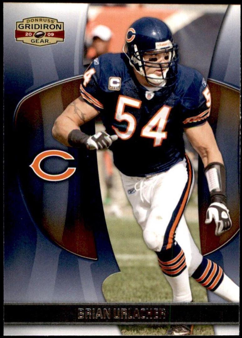 Brian Urlacher #13 Football Cards 2009 Panini Donruss Gridiron Gear