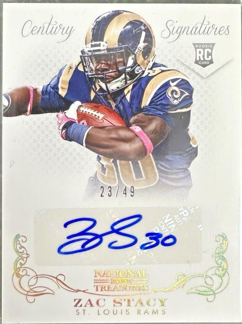 Zac Stacy [Autograph Gold] #339