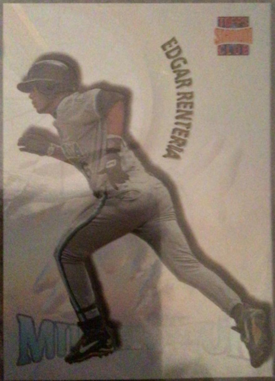 Edgar Renteria #m17 Baseball Cards 1997 Stadium Club Millenium