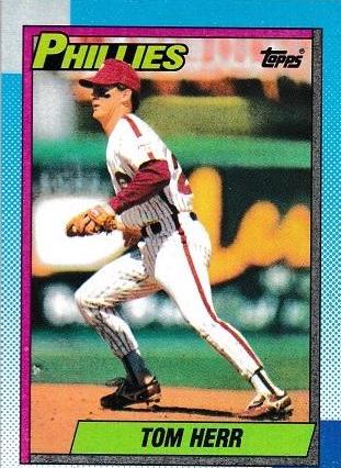 Tom Herr (1990 Topps)