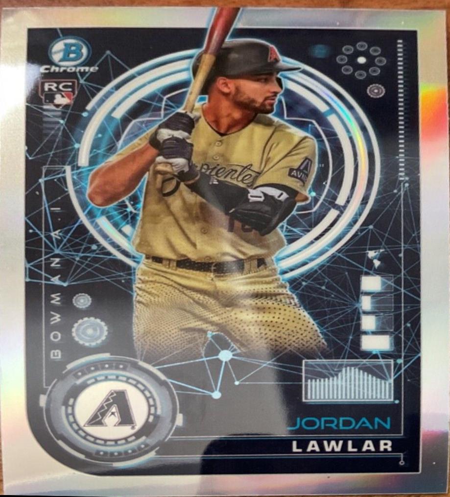 Jordan Lawlar [Orange Refractor] #BAI-5