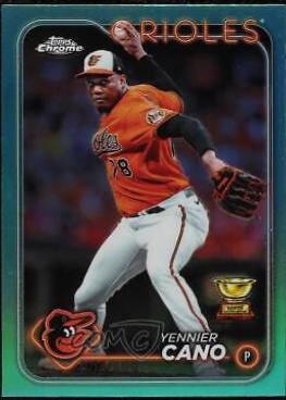 Yennier Cano [Aqua Refractor] #130