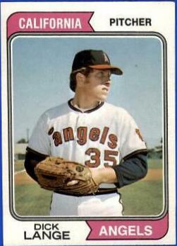 Dick Lange #429 Baseball Cards 1974 Topps
