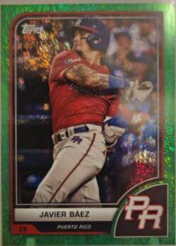 Javier Baez [Green Sparkle] #56