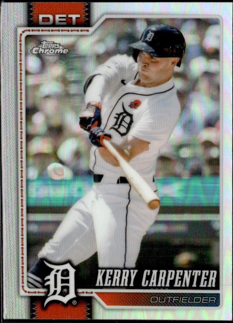 Kerry Carpenter [Refractor] (2026 Topps Chrome)