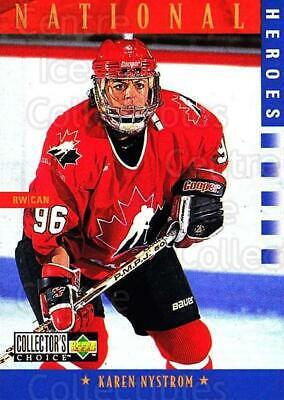 Karen Nystrom #295 Hockey Cards 1997 Collector's Choice