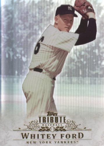 Whitey Ford #1 Baseball Cards 2013 Topps Tribute