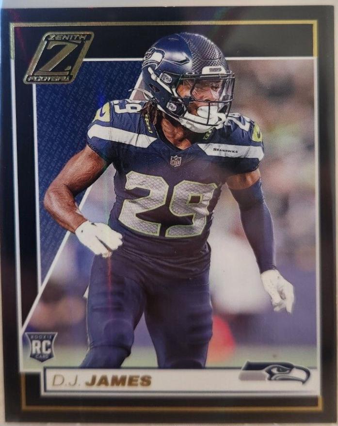 D.J. James #122 Football Cards 2024 Panini Zenith