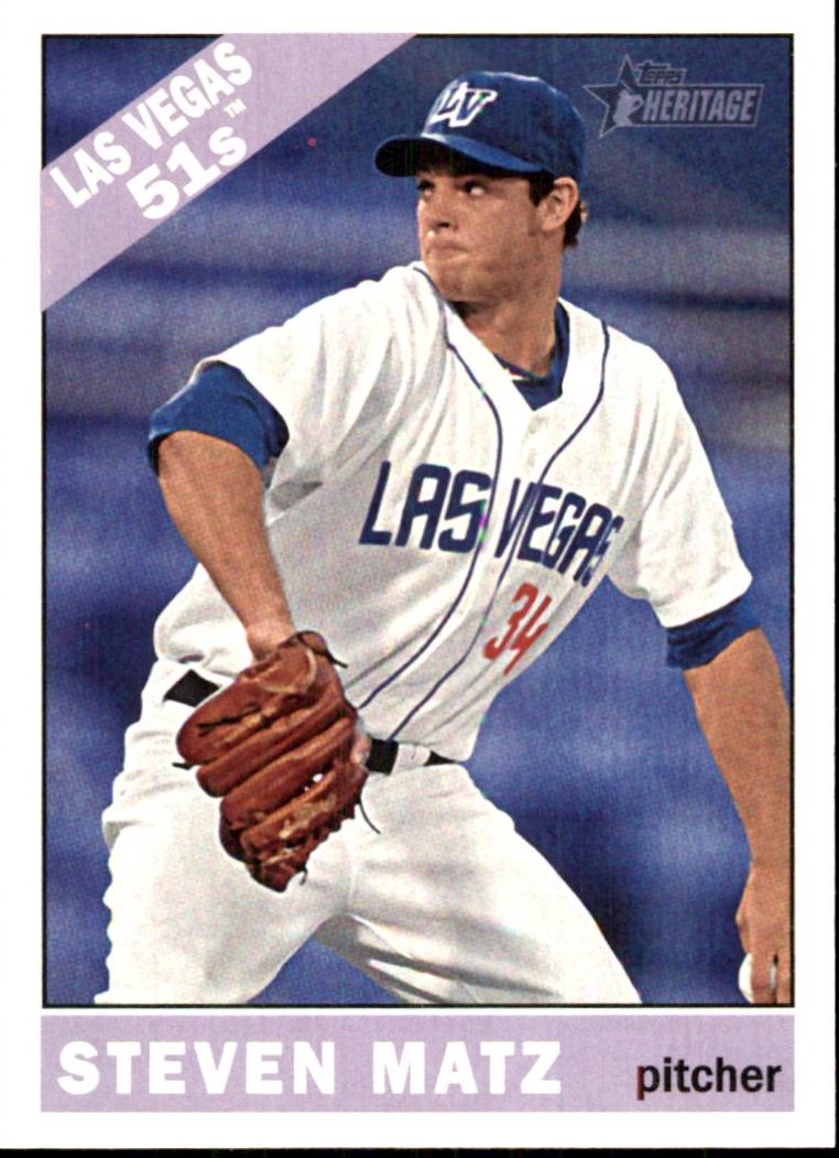 Steven Matz #24 2015 Topps Heritage Minor League Baseball