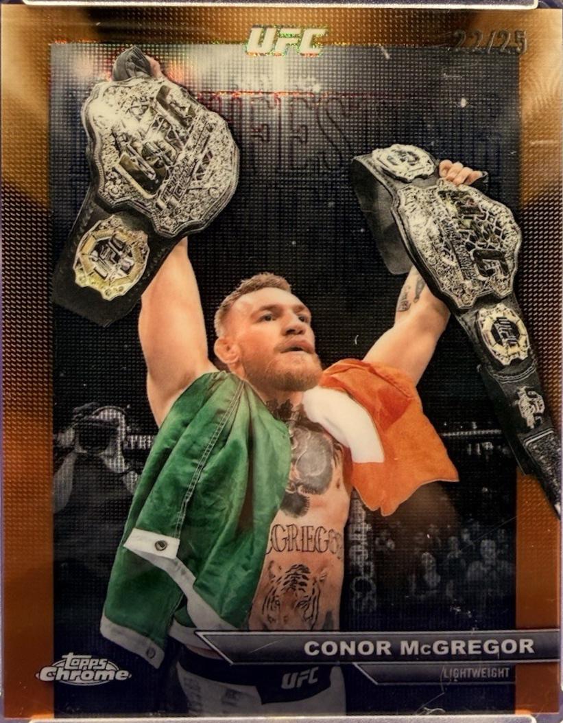 UFC Topps コナー・マクレガー　リフラクターカード Conor McGregor [Orange Refractor] #MM-3 Prices | 2026 Topps Chrome