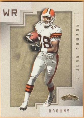 JaJuan Dawson #52 Football Cards 2001 Fleer Showcase