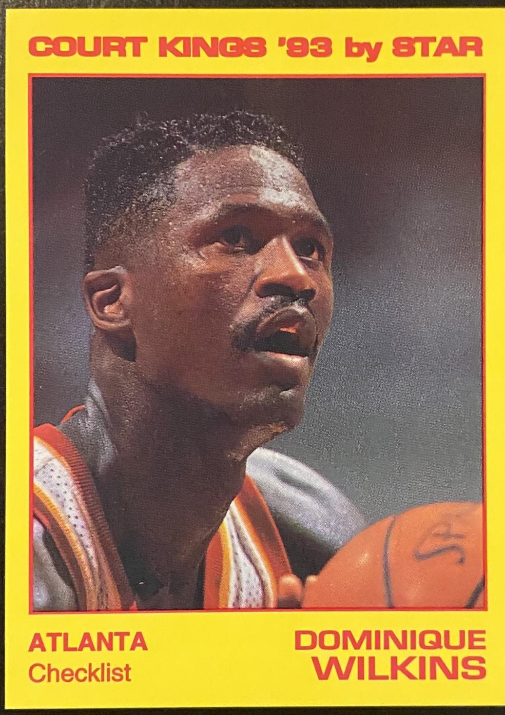 Dominique Wilkins #82 1993 Star Court Kings Basketball