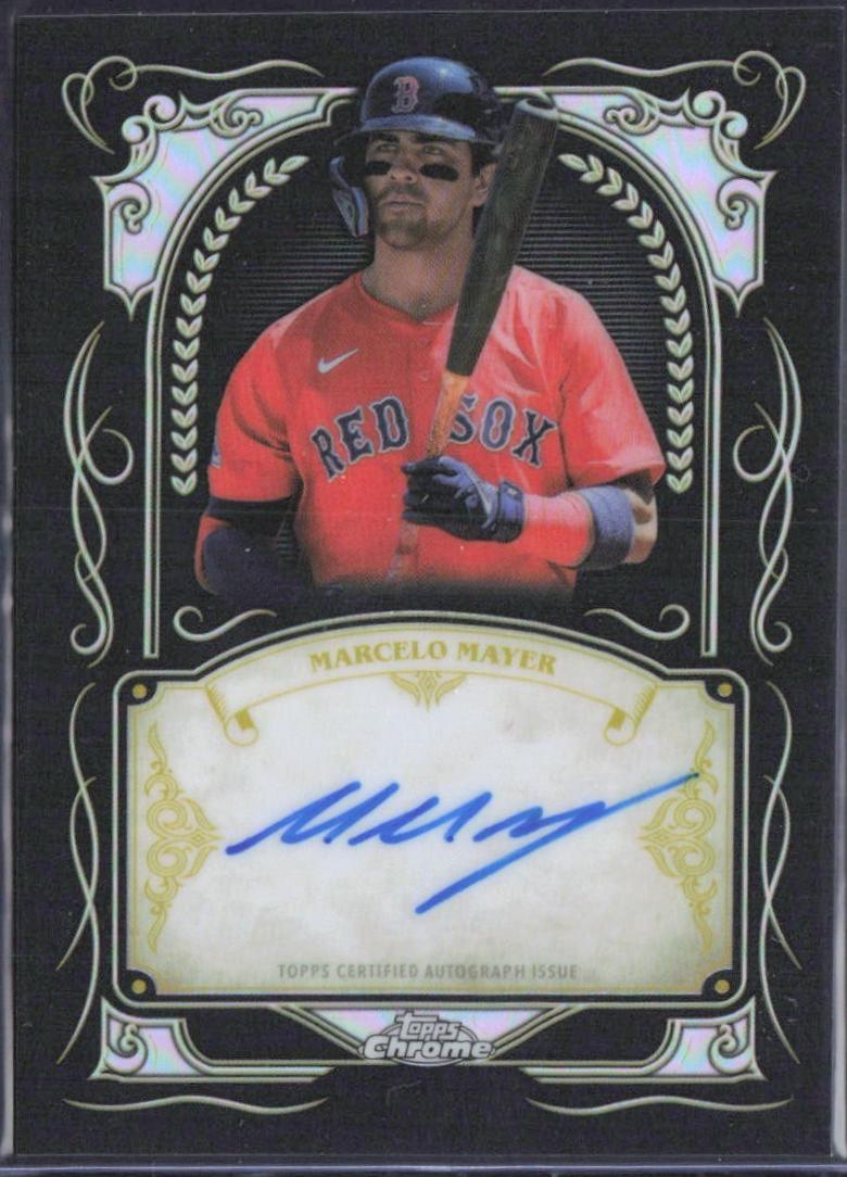 Marcelo Mayer #IS-MM 2026 Topps Chrome Baseball Ink Strokes