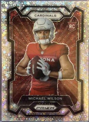 Michael Wilson #336 2023 Panini Prizm No Huddle Football