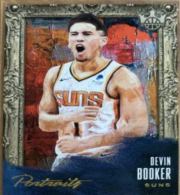 Devin Booker #6 Basketball Cards 2018 Panini Court Kings Portraits