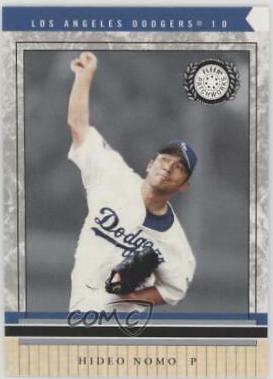 Hideo Nomo #10 Baseball Cards 2003 Fleer Patchworks