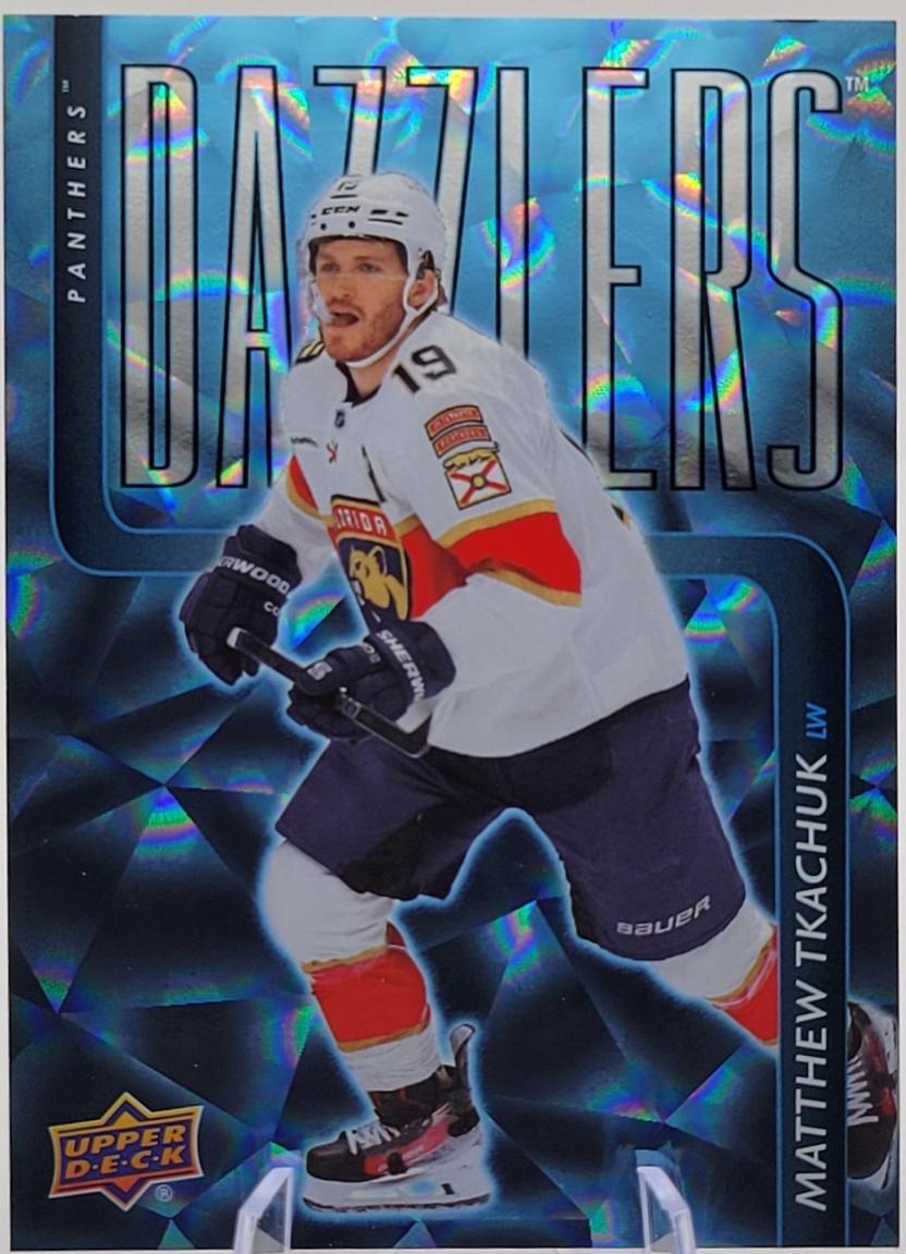 Matthew Tkachuk #DZ-128 2025 Upper Deck Extended Series Dazzlers Hockey