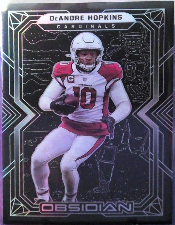 DeAndre Hopkins #4 Football Cards 2022 Panini Obsidian