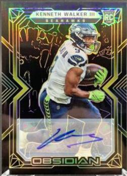 Kenneth Walker III [Autograph Yellow] #108 Prices | 2022 Panini