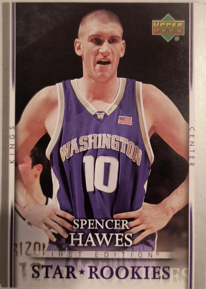 Spencer Hawes #210 Basketball Cards 2007 Upper Deck First Edition