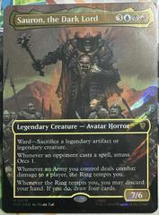 Sauron, the Dark Lord [Borderless Foil] #76