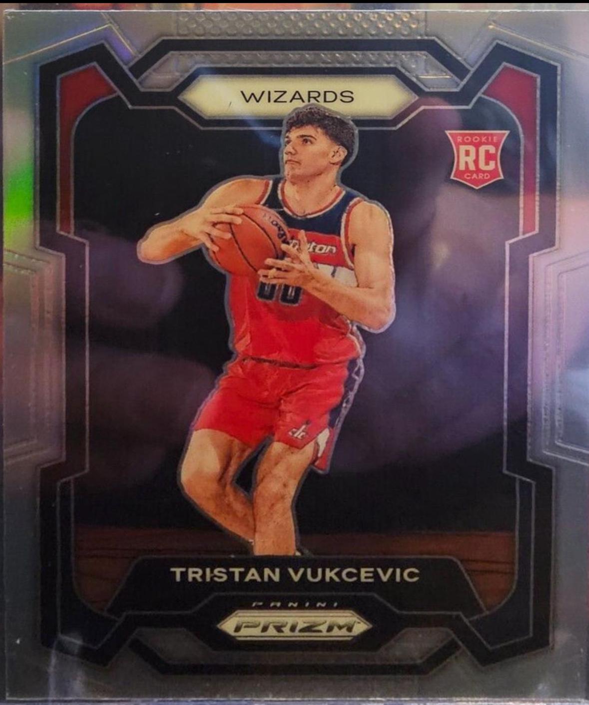 Tristan Vukcevic #126 Basketball Cards 2023 Panini Prizm