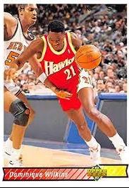Dominique Wilkins #400 Basketball Cards 1992 Upper Deck