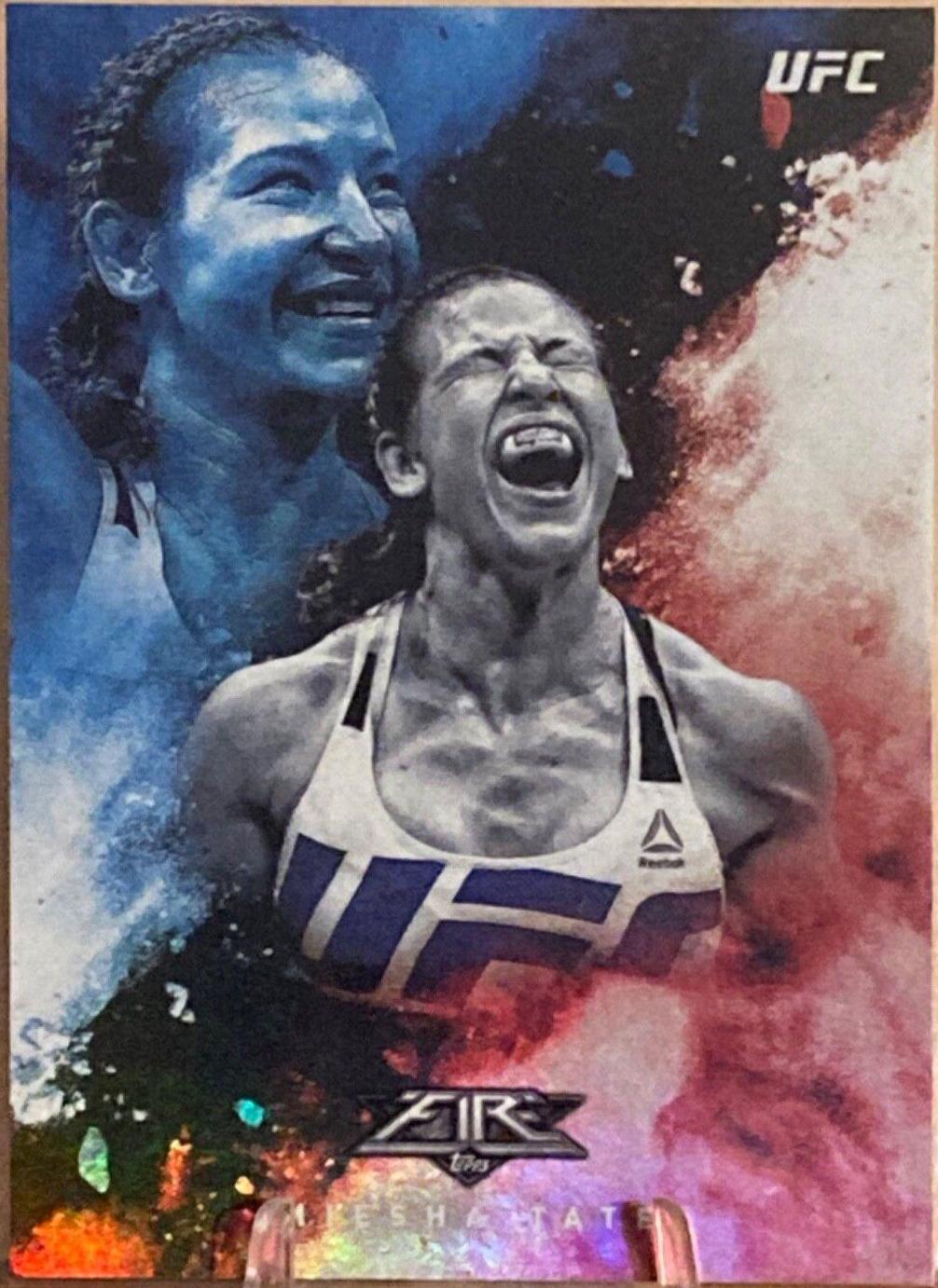 Miesha Tate #F-11 Ufc Cards 2017 Topps UFC Fire Fired Up