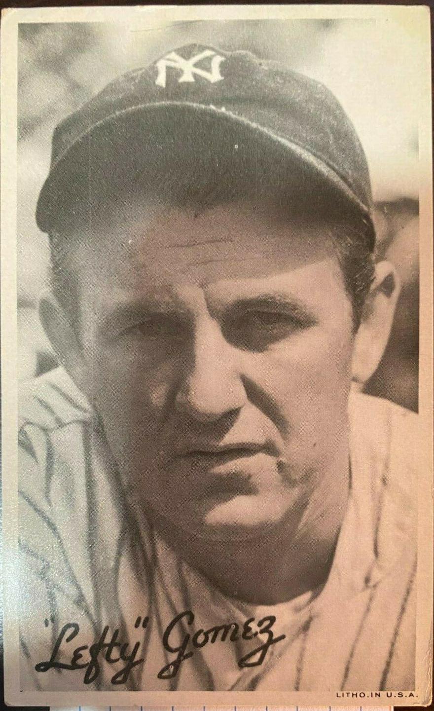 Lefty Gomez Baseball Cards 1936 Goudey Premiums