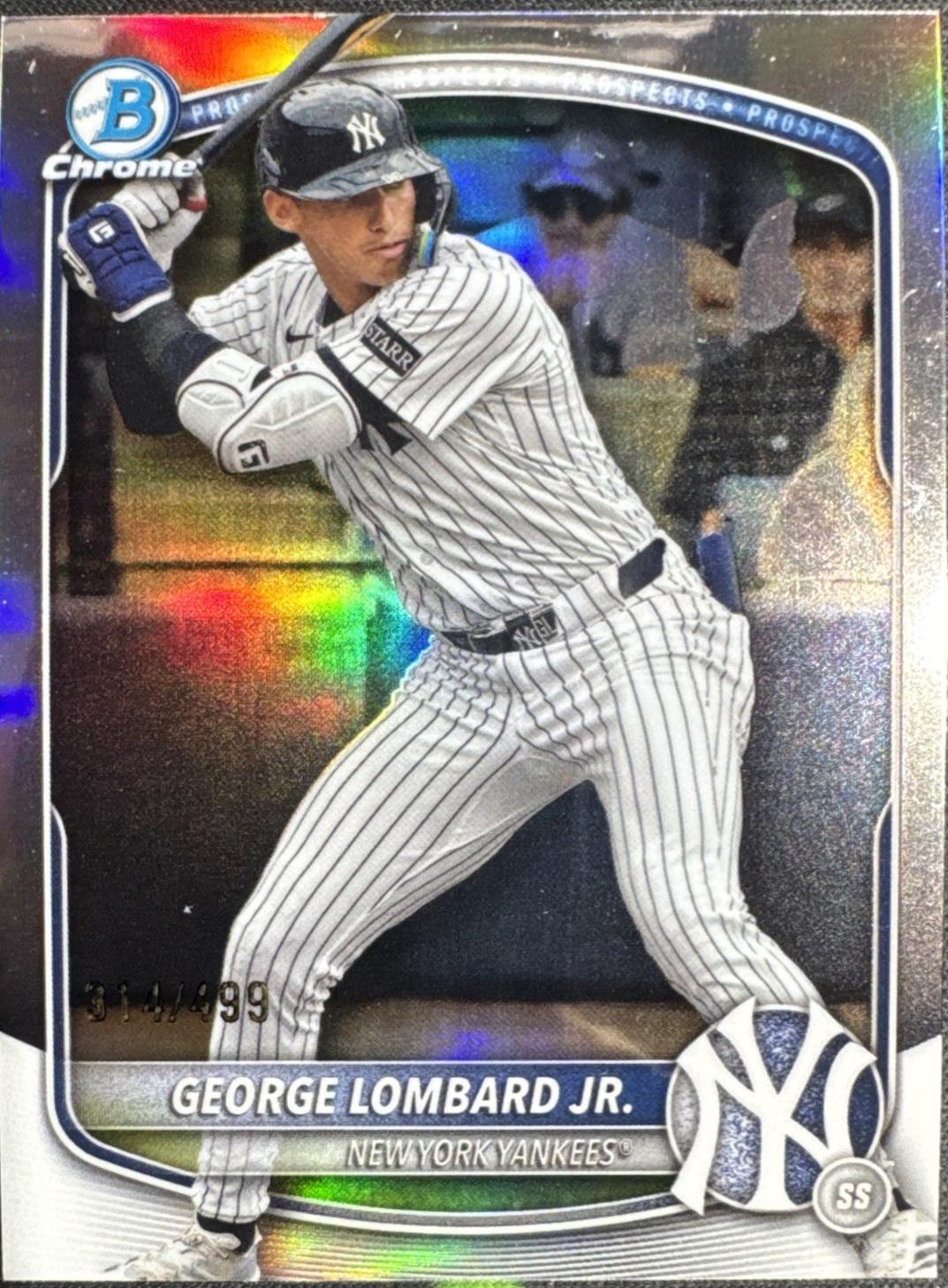 George Lombard Jr. [Refractor] #BCP-164 Prices | 2025 Bowman