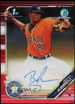 Bryan Abreu [Red Refractor] #CPA-BA