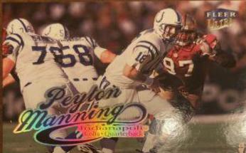 Peyton Manning #15 Football Cards 1999 Ultra