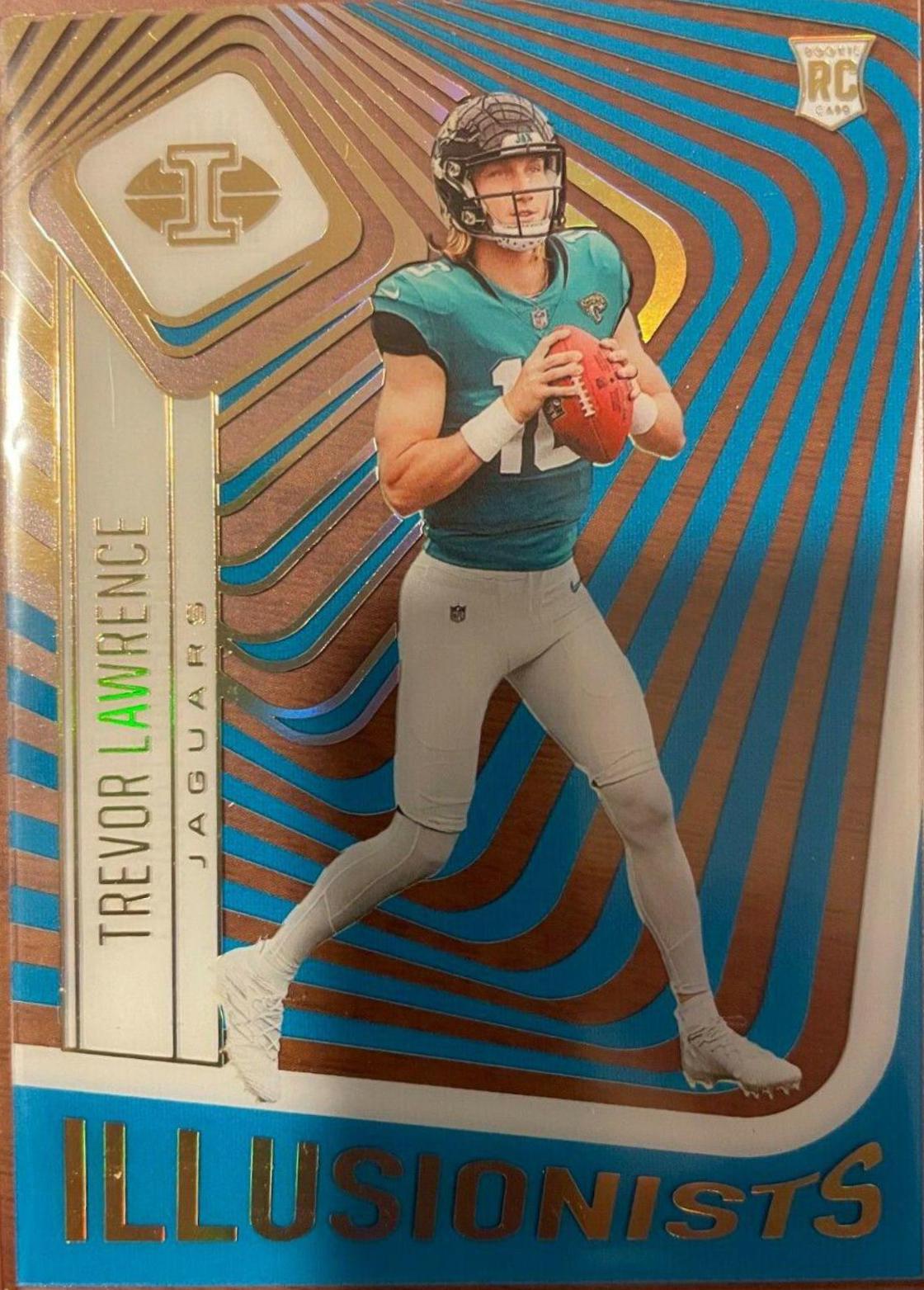Trevor Lawrence #ILL-10 Football Cards 2021 Panini Illusions Illusionists