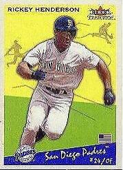 Rickey Henderson #294 2002 Fleer Tradition Baseball