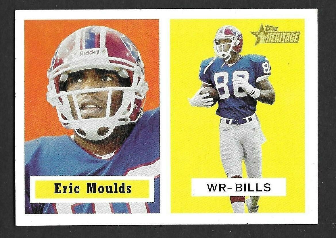 Eric Moulds #4 Football Cards 2002 Topps Heritage