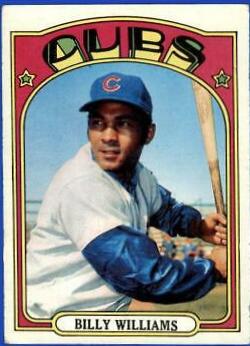 Billy Williams #439 Baseball Cards 1972 Topps