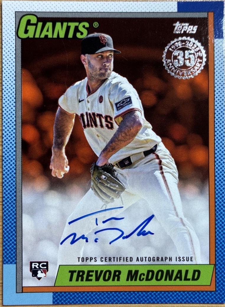 Trevor McDonald [Orange] #90B2-TMC