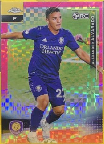 Alexander Alvarado #188 Soccer Cards 2021 Topps Chrome MLS