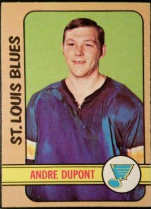 Andre Dupont #16 Hockey Cards 1972 O-Pee-Chee