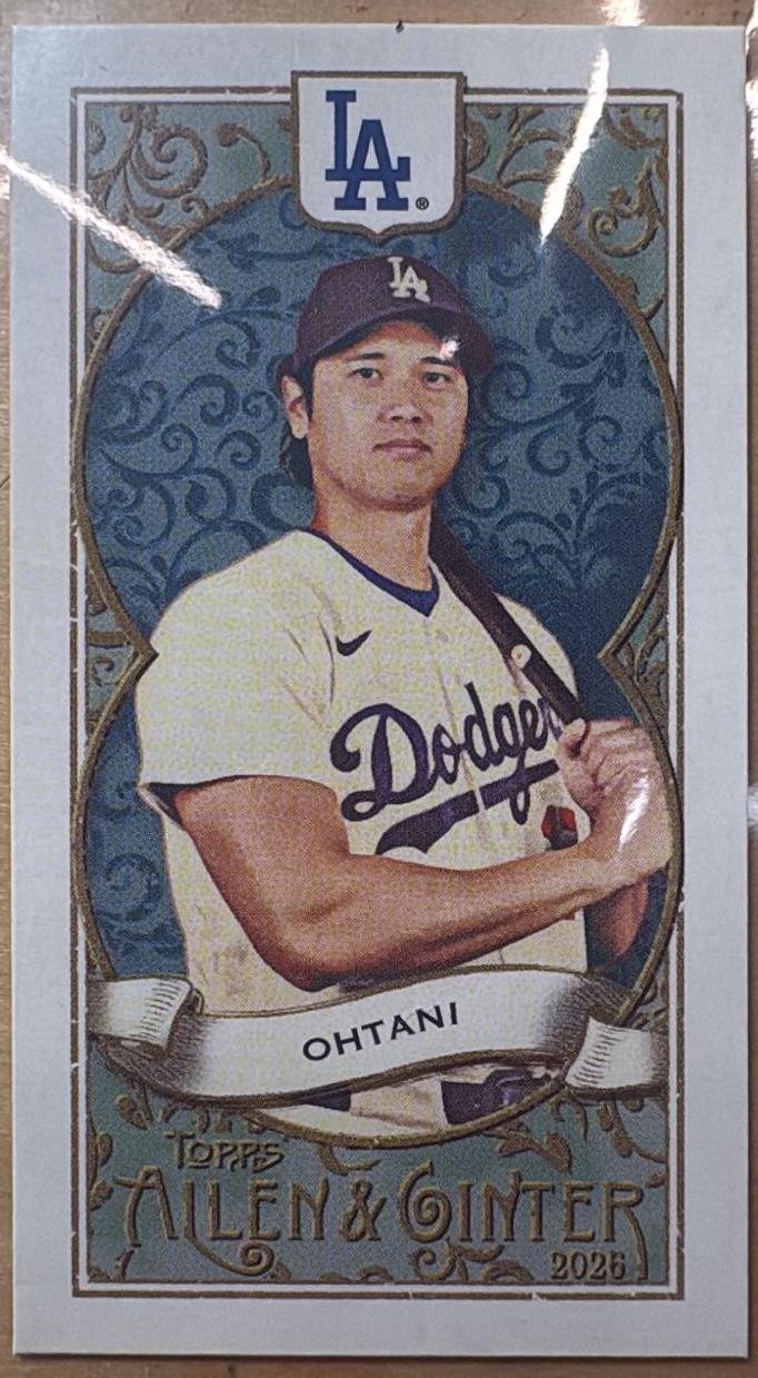 Shohei Ohtani #N34-11 2026 Onit Athlete Gravity N34 Baseball