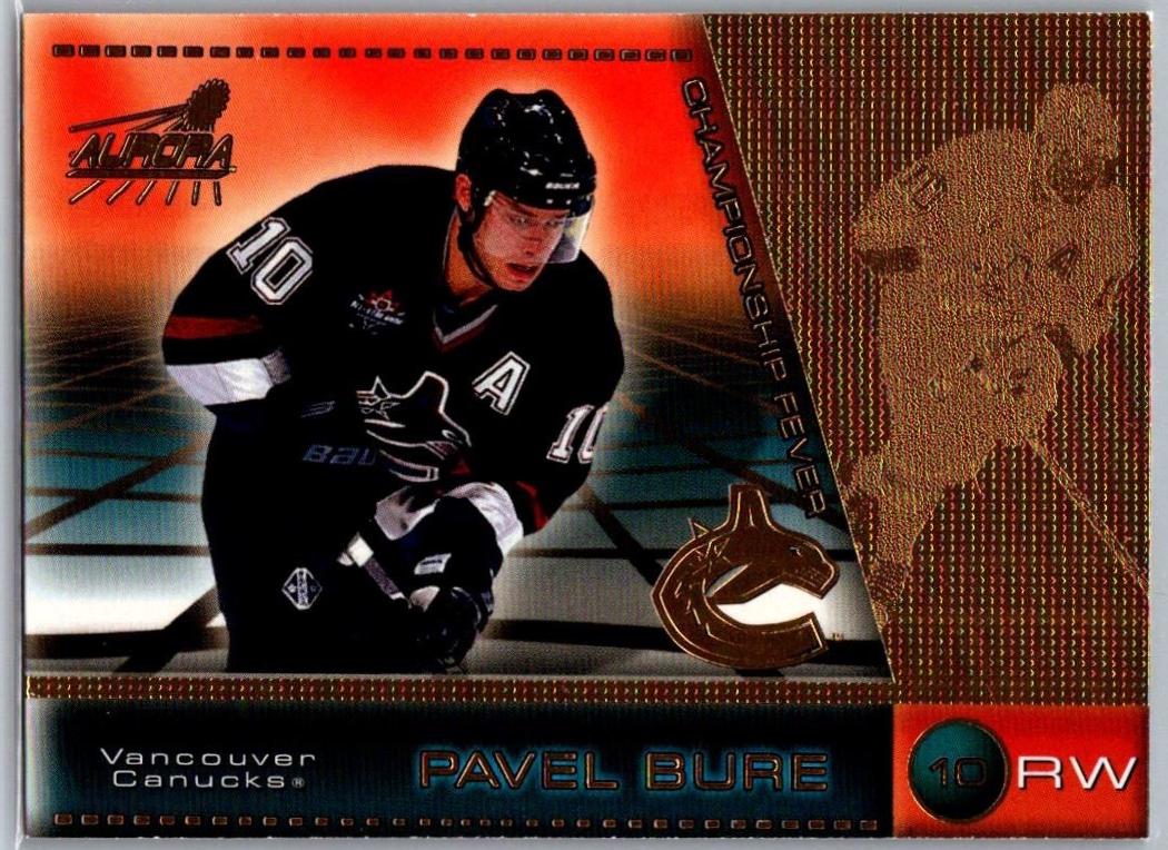 Pavel Bure #47 1998 Pacific Aurora Championship Fever Hockey