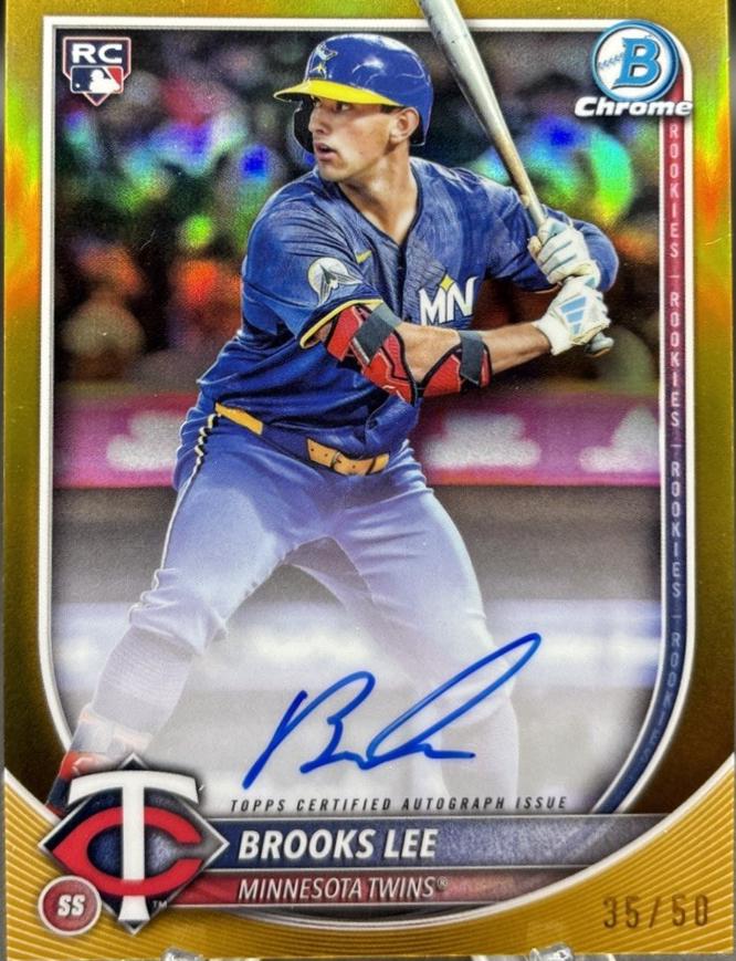 Brooks Lee [Gold Refractor] #CRA-BL