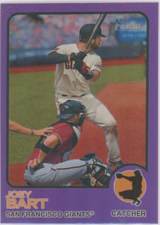Joey Bart [Chrome Purple Refractor] #559