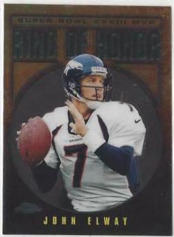 John Elway #JE33 Football Cards 2002 Topps Chrome Ring of Honor
